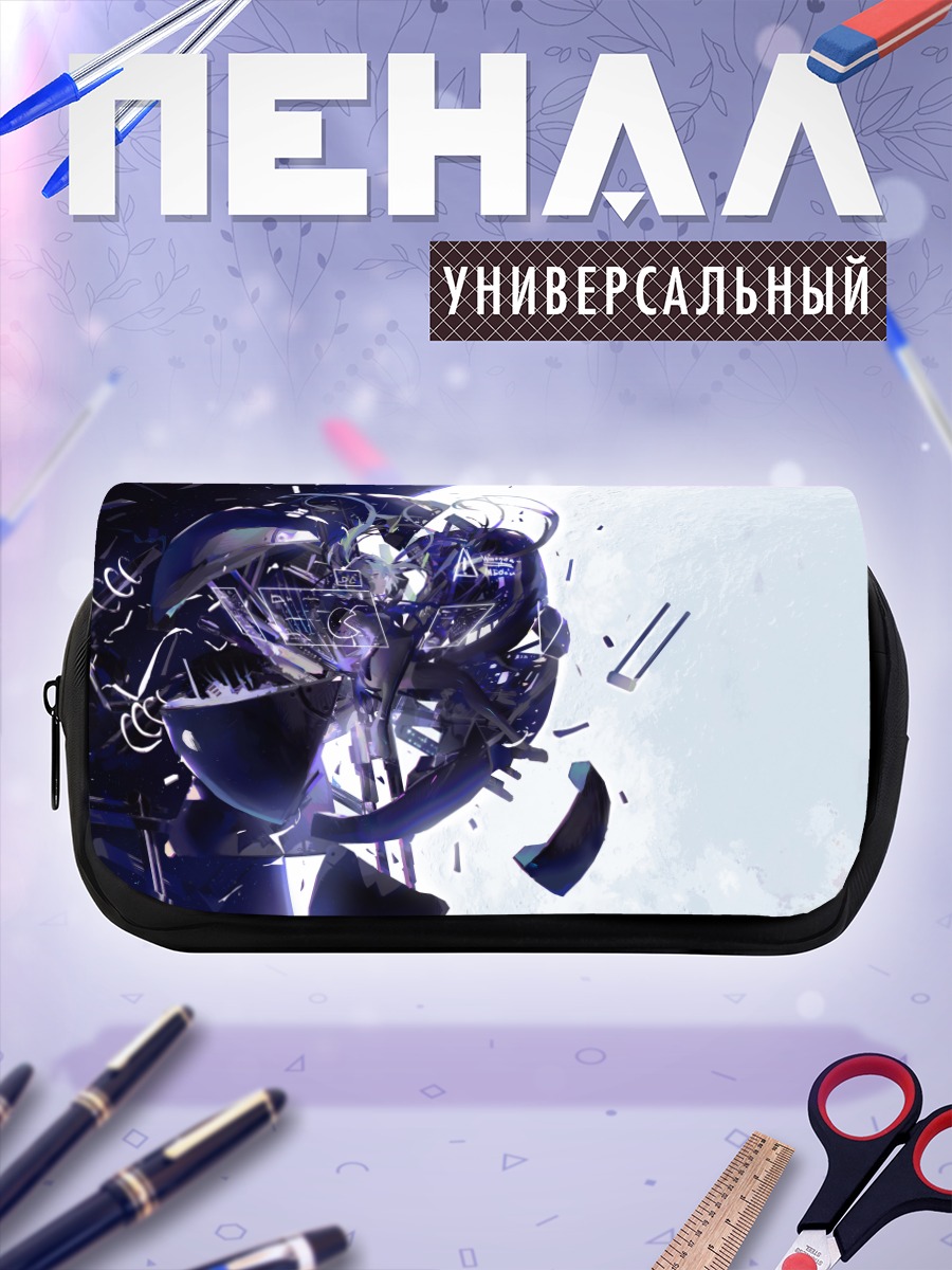 Пенал-косметичка Мику Хацунэ в космосе