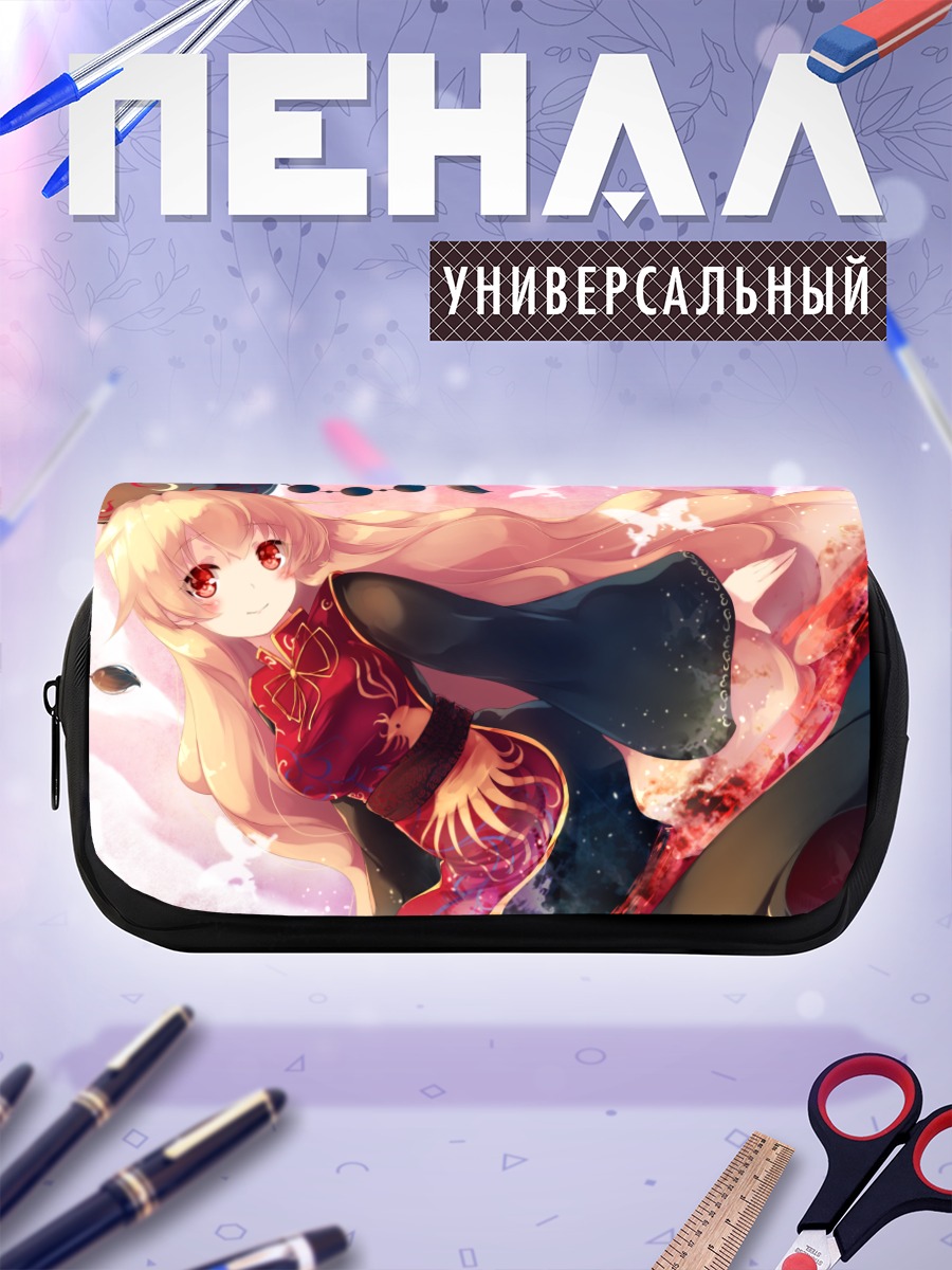 Пенал-косметичка Джунко в цветах