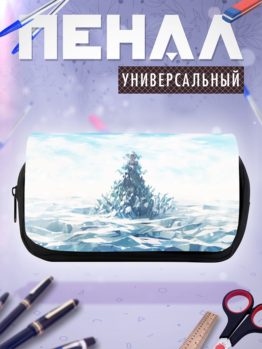 Пенал-косметичка Мику Хацунэ в ледниках