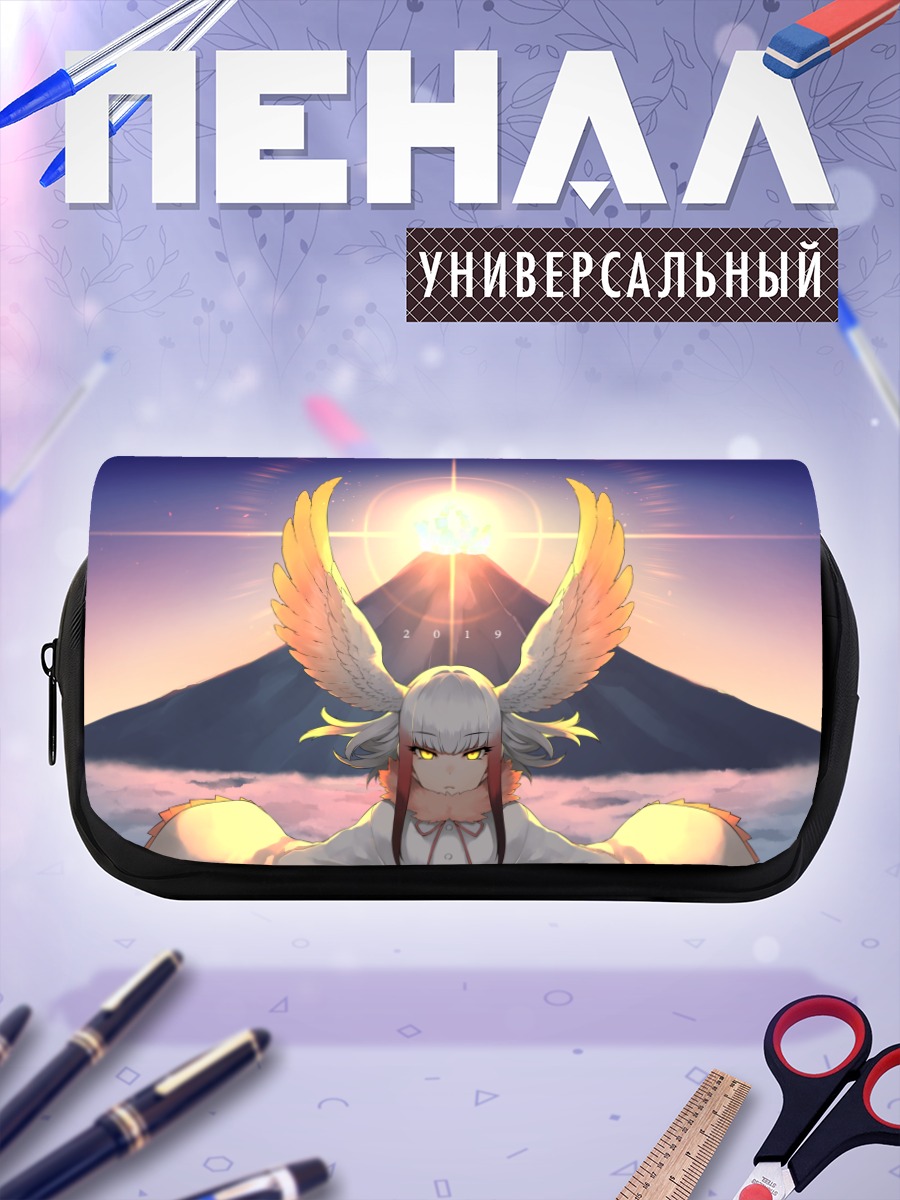 Пенал-косметичка Хохлатый Ибис у Фудзи