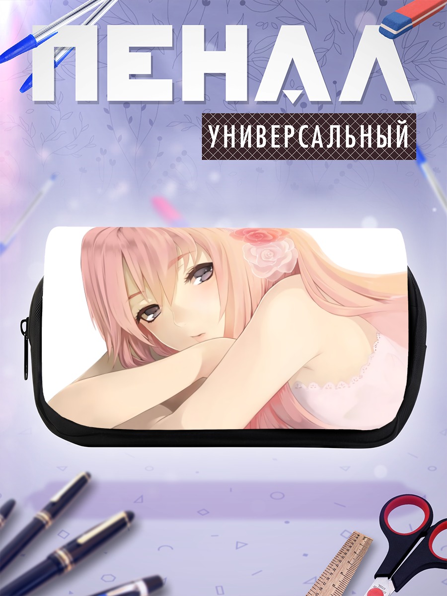 Пенал-косметичка Мегурин Лука в розах