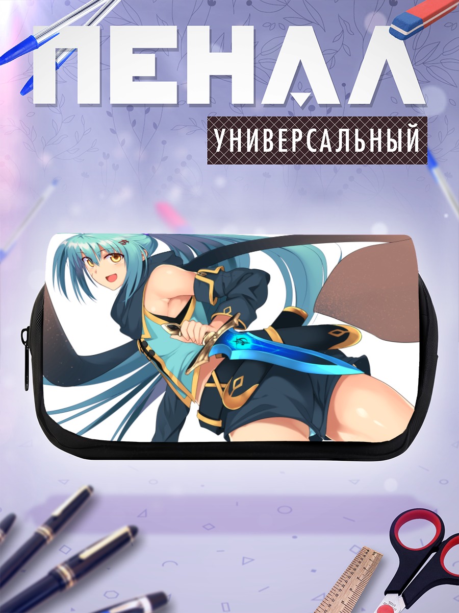 Пенал-косметичка Мику Хацунэ ниндзя
