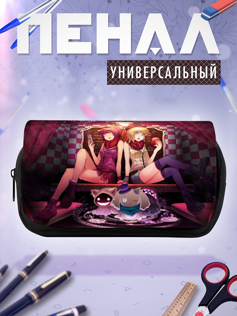 Пенал-косметичка Девушки в интерьере