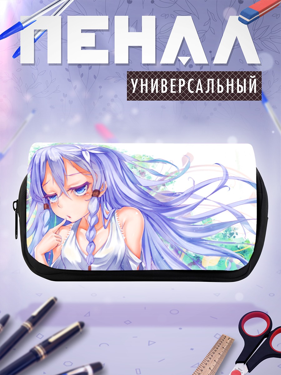 Пенал-косметичка Миач Михие в цветах