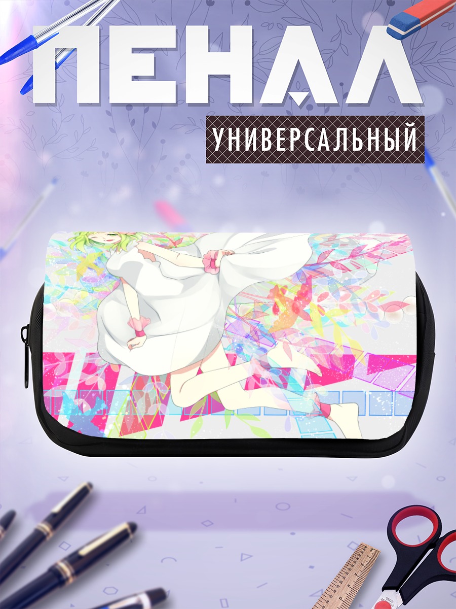 Пенал-косметичка Гуми в цветах