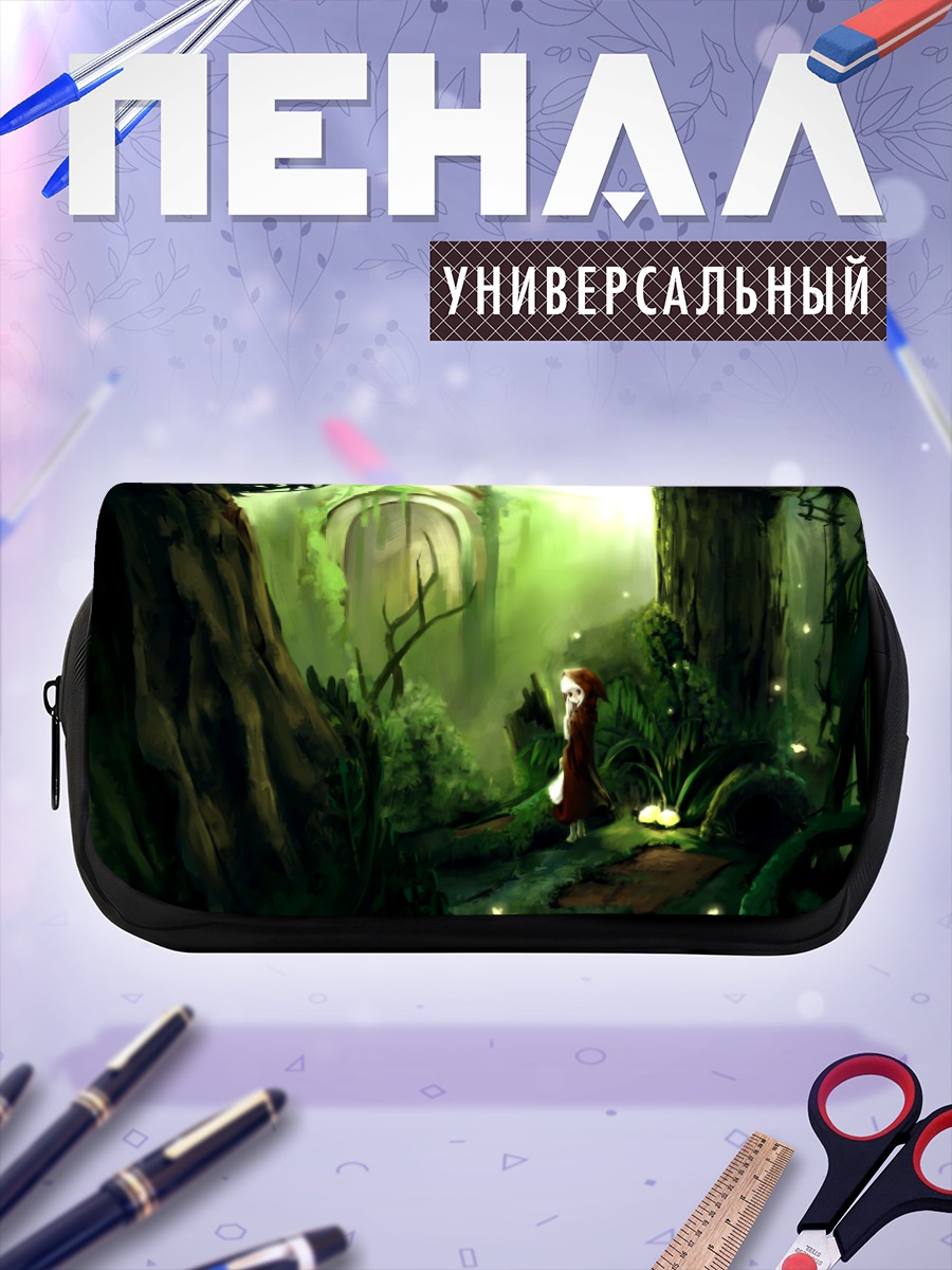 Пенал-косметичка Красная Шапочка в лесу