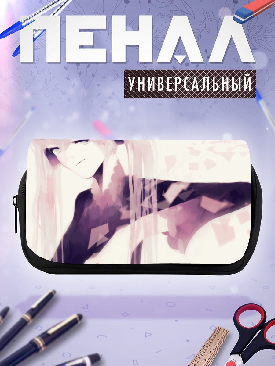 Пенал-косметичка Мику Хацунэ в осколках