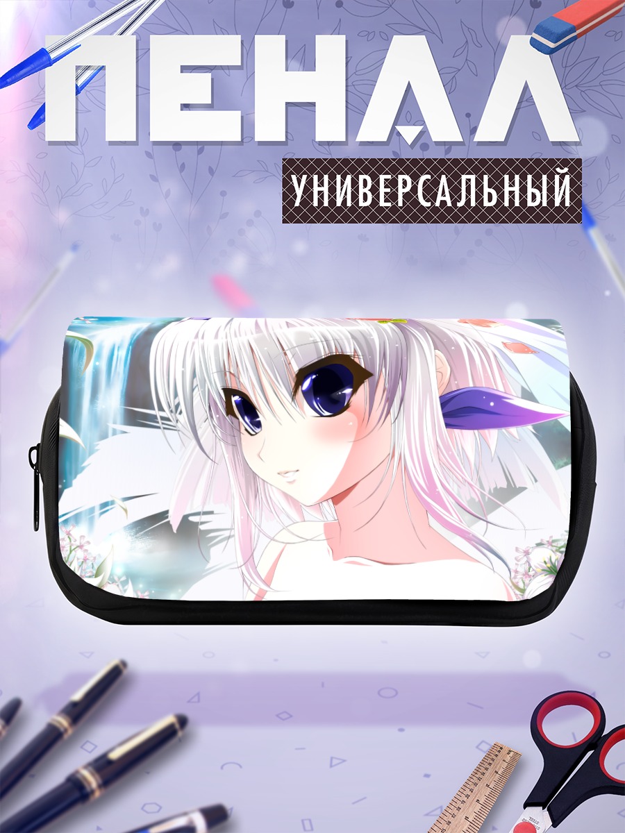 Пенал-косметичка Шизуку Хикава с цветами