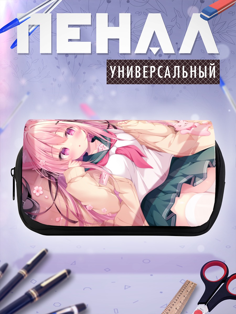 Пенал-косметичка Фенри в цветах