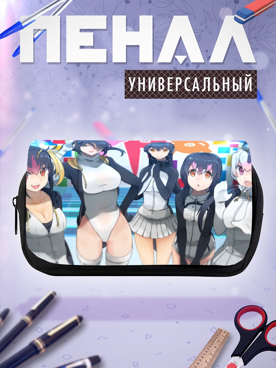 Пенал-косметичка Пингвины Kemono Friends