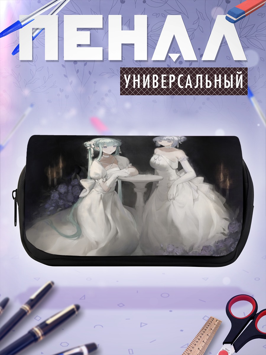 Пенал-косметичка Мику Хацунэ в платье