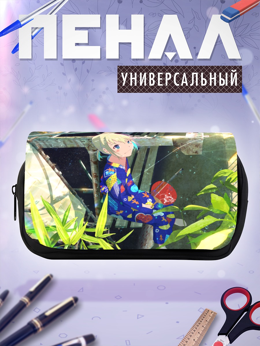 Пенал-косметичка Мику Хацунэ в юкате