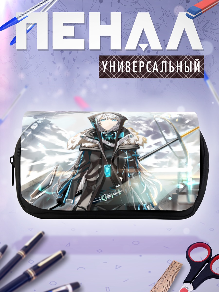 Пенал-косметичка Девушка с копьем