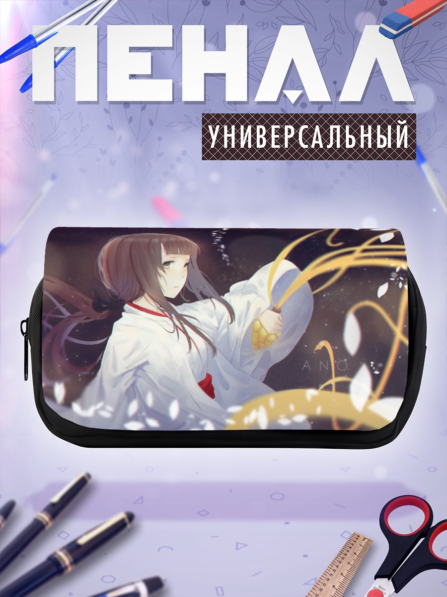 Пенал-косметичка Мико в лепестках