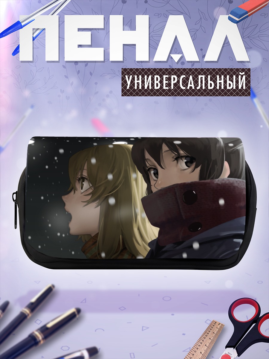 Пенал-косметичка Рейму Хакурэй в снегу