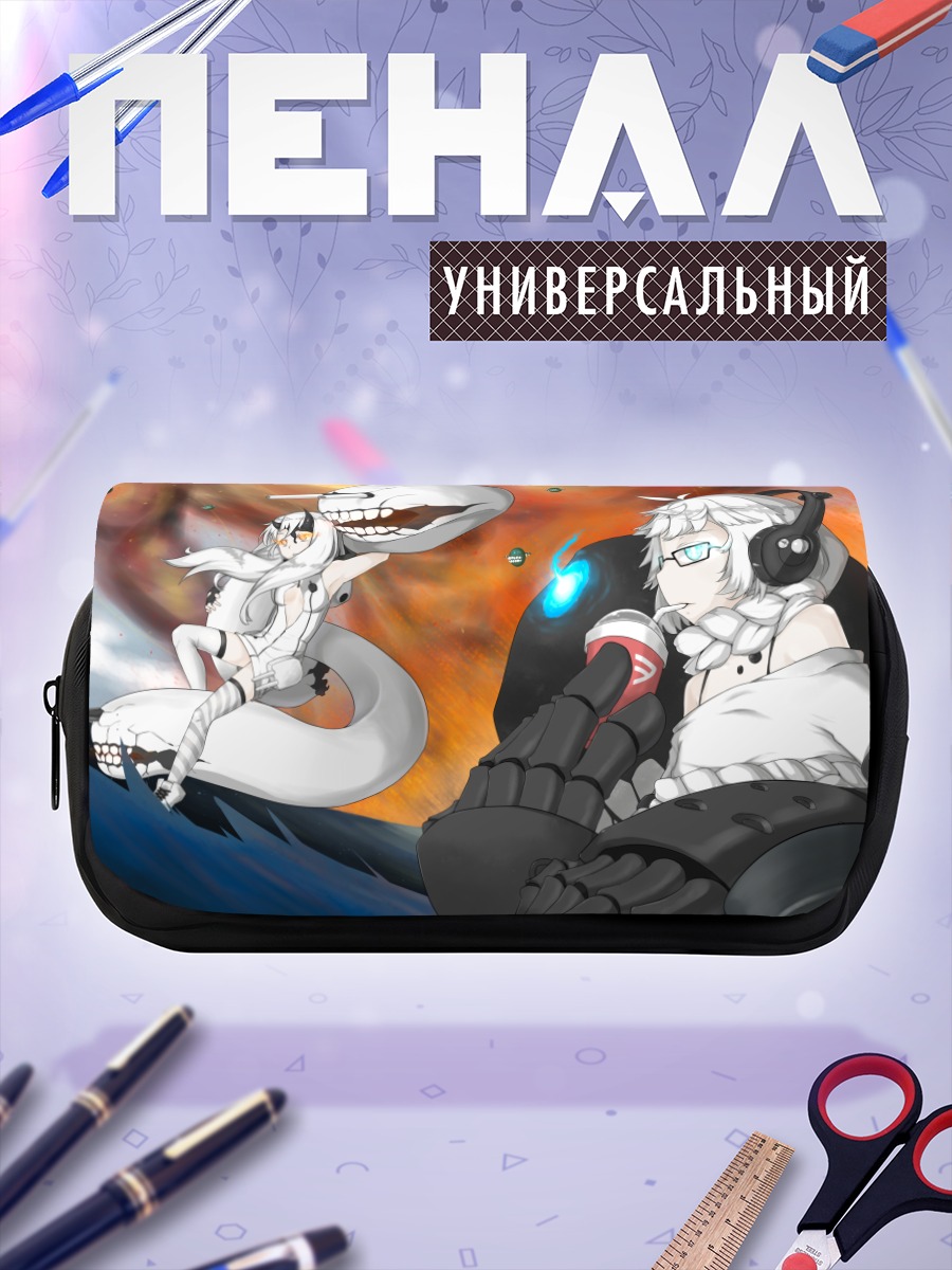 Пенал-косметичка Химе в наушниках