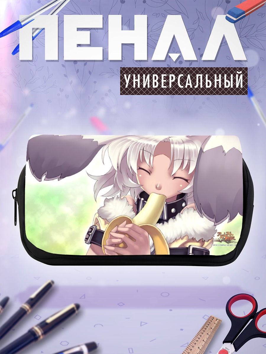 Пенал-косметичка Девочка с бананом