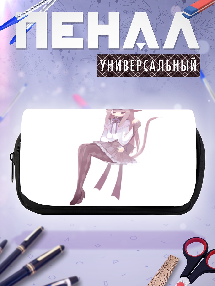 Пенал-косметичка Акеми Хомура кошка