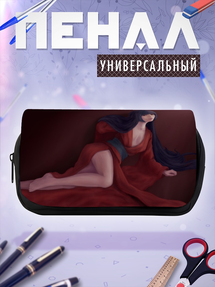 Пенал-косметичка Девушка в юкате