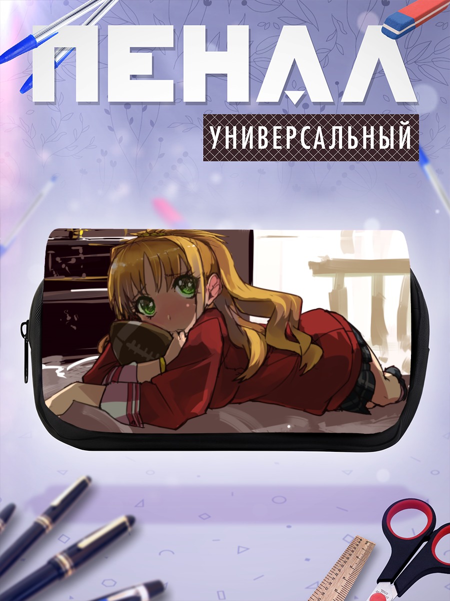 Пенал-косметичка Аканэ Хино в красном