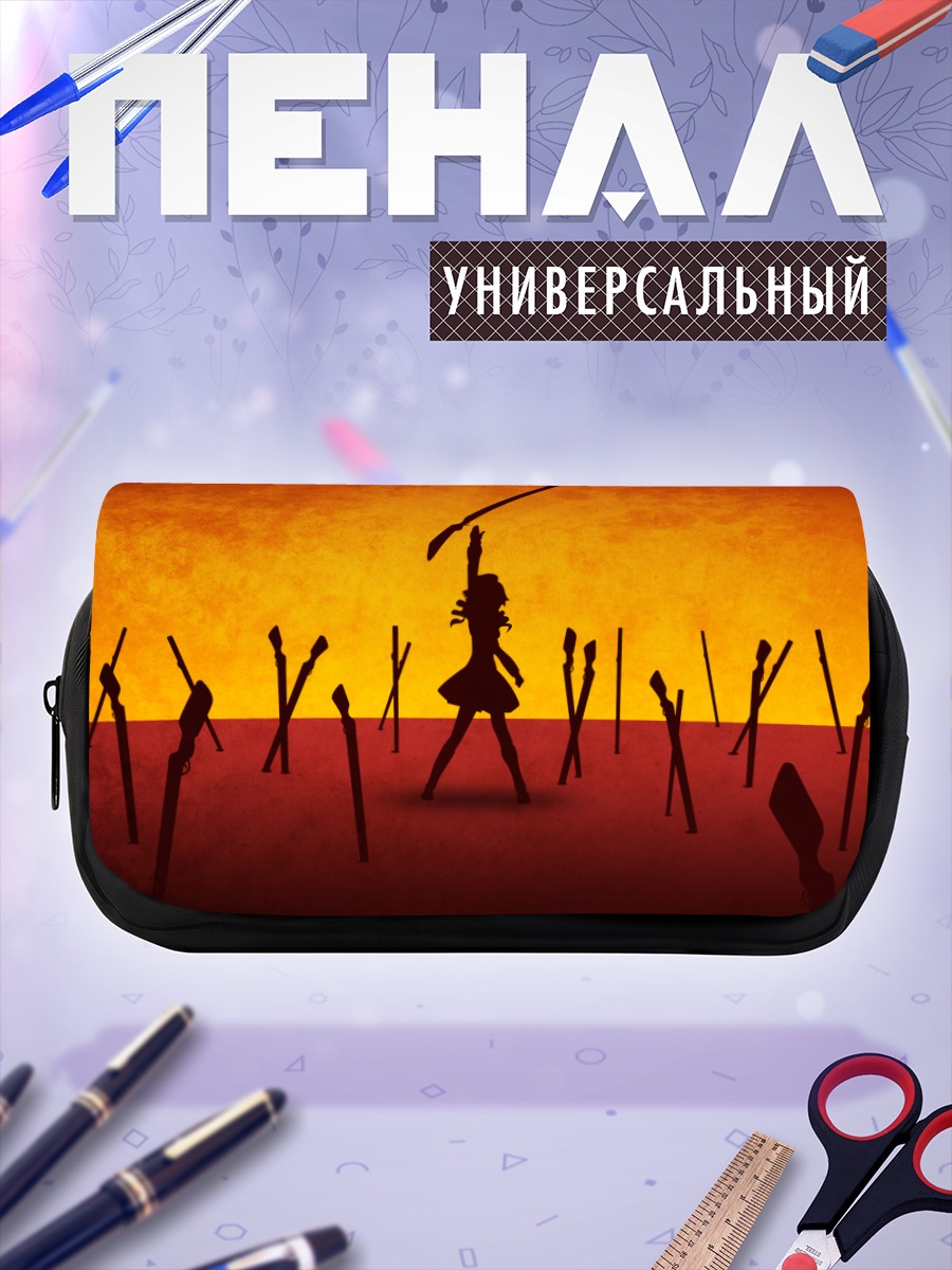 Пенал-косметичка Томоэ Мами с мечами