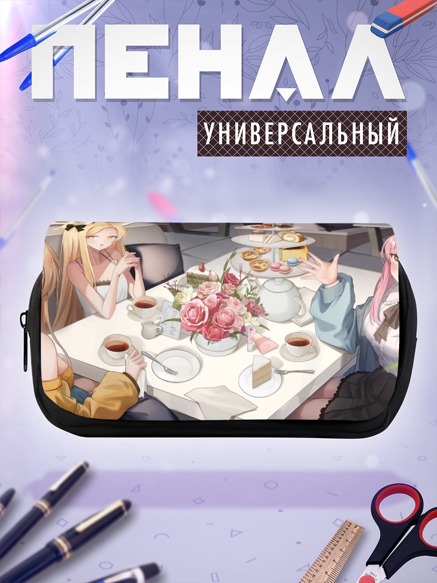 Пенал-косметичка Мика Мисоно за чаем