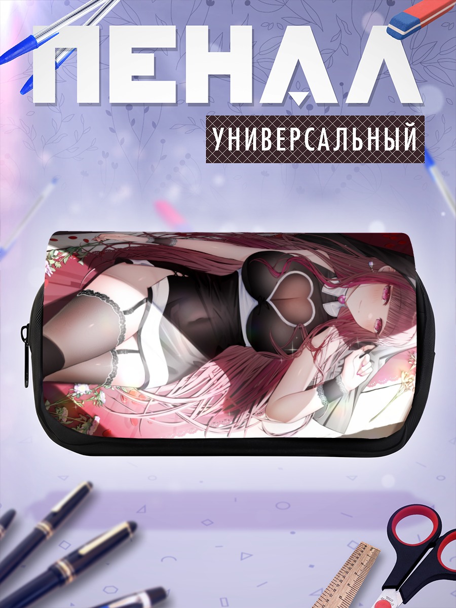 Пенал-косметичка Монахиня в цветах