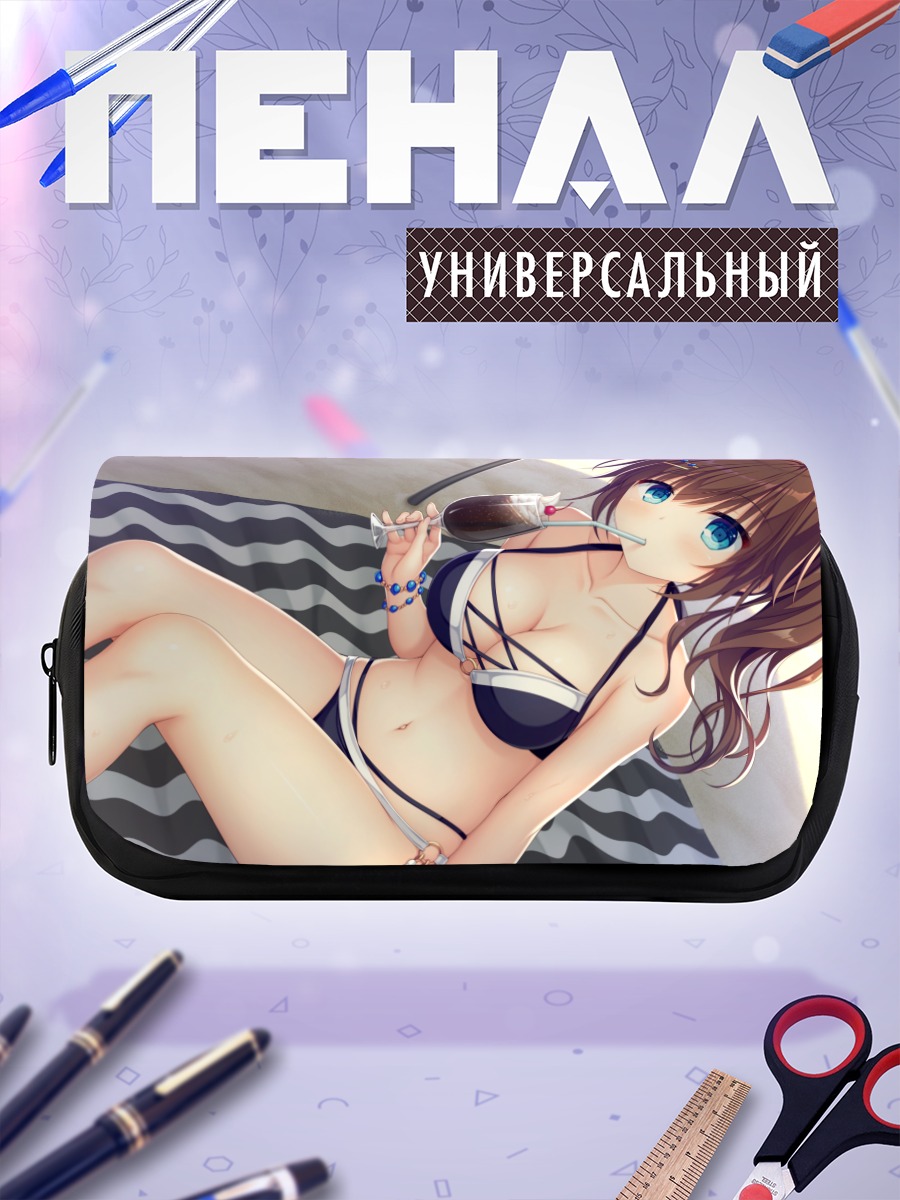 Пенал-косметичка Сузука Ичиносе на пляже