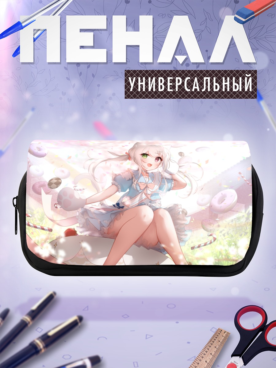 Пенал-косметичка Кошкодевочка со сладостями