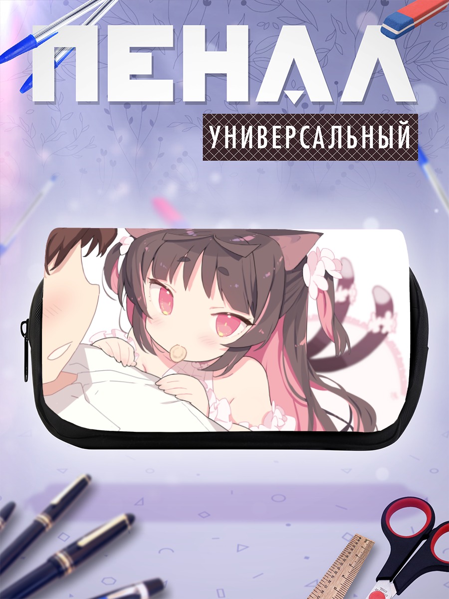 Пенал-косметичка Некояма Наэ с леденцом