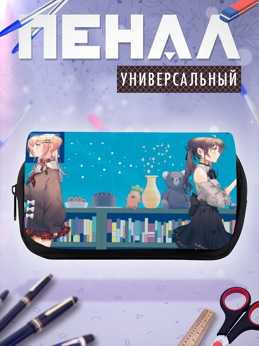 Пенал-косметичка Момосузу Нэнэ и Мацури
