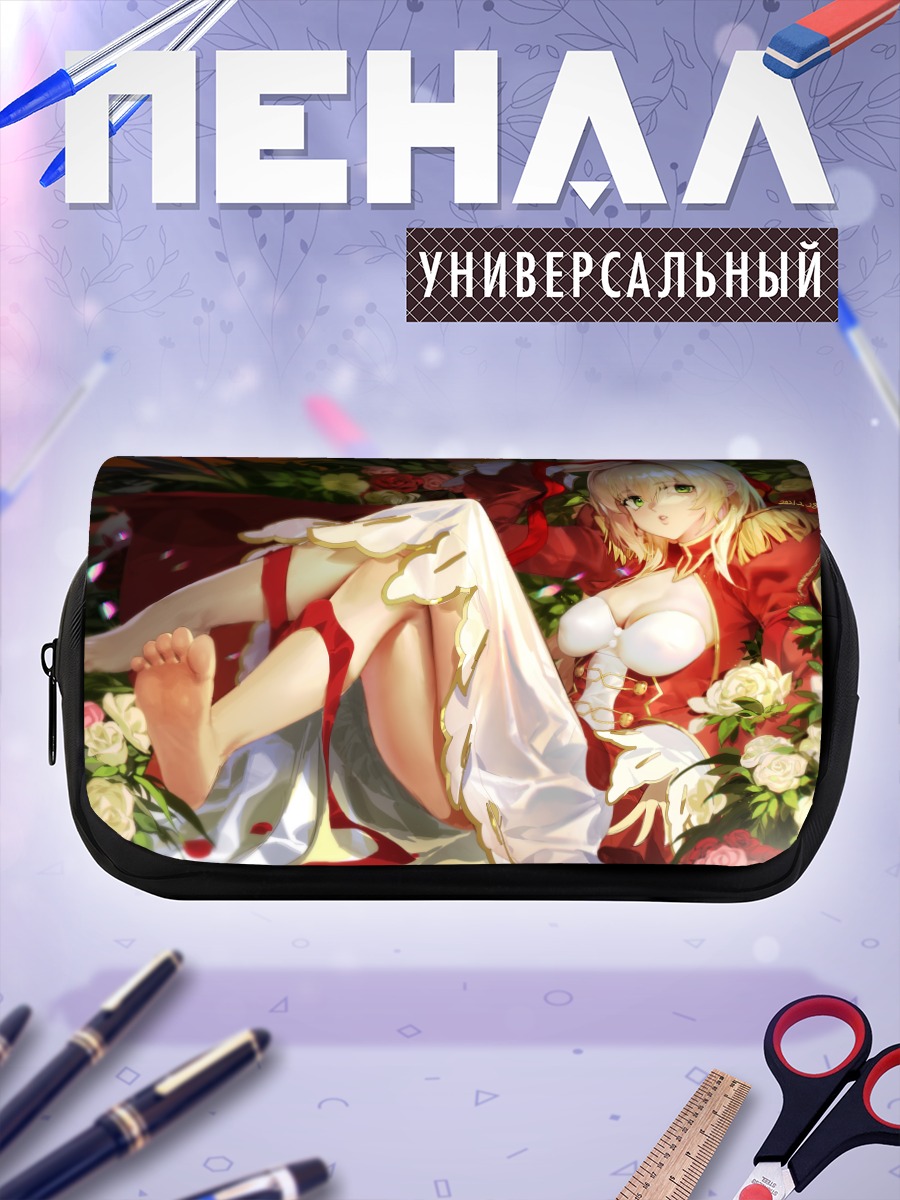 Пенал-косметичка Неро Клавдий в розах