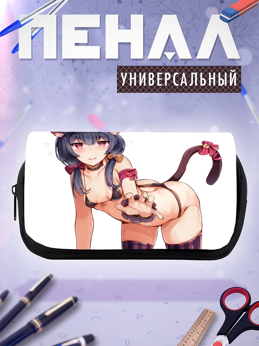 Пенал-косметичка Ринзе Морино кошка