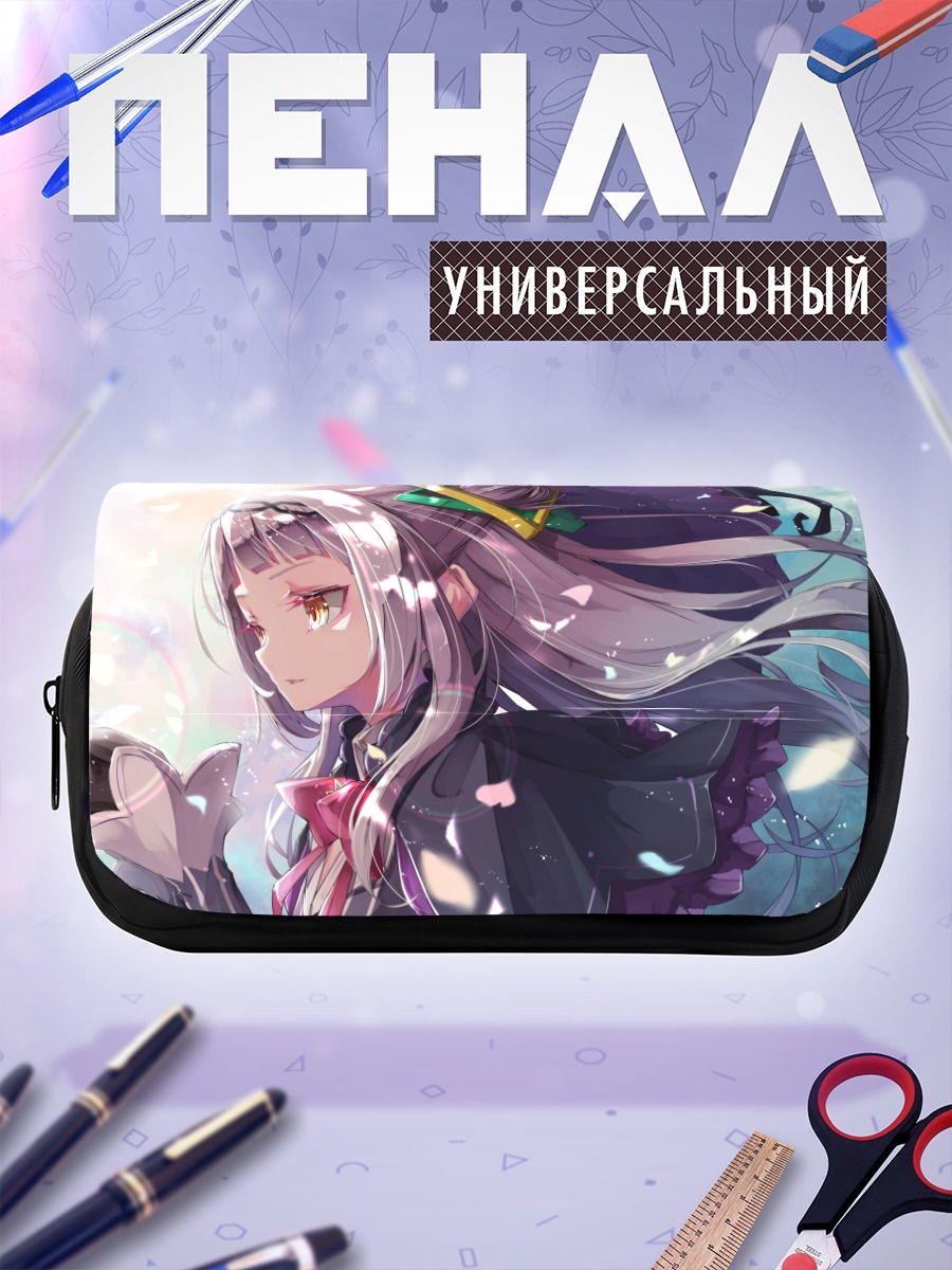 Пенал-косметичка Шион Мурасаки в лепестках
