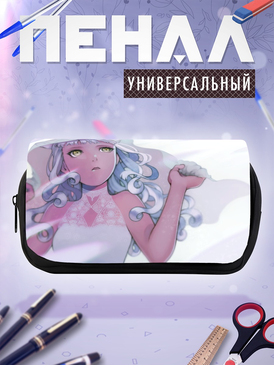 Пенал-косметичка Девушка с венком