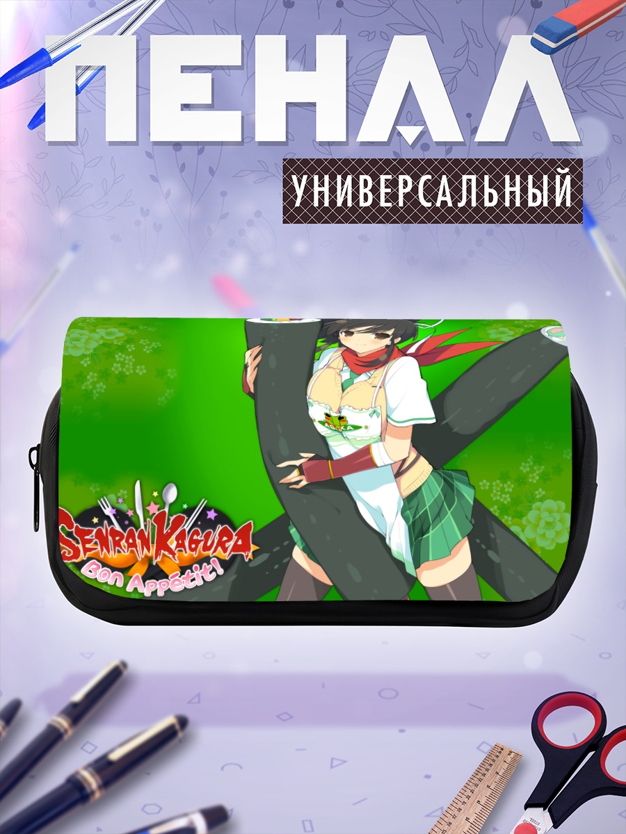 Пенал-косметичка Асука с мечами