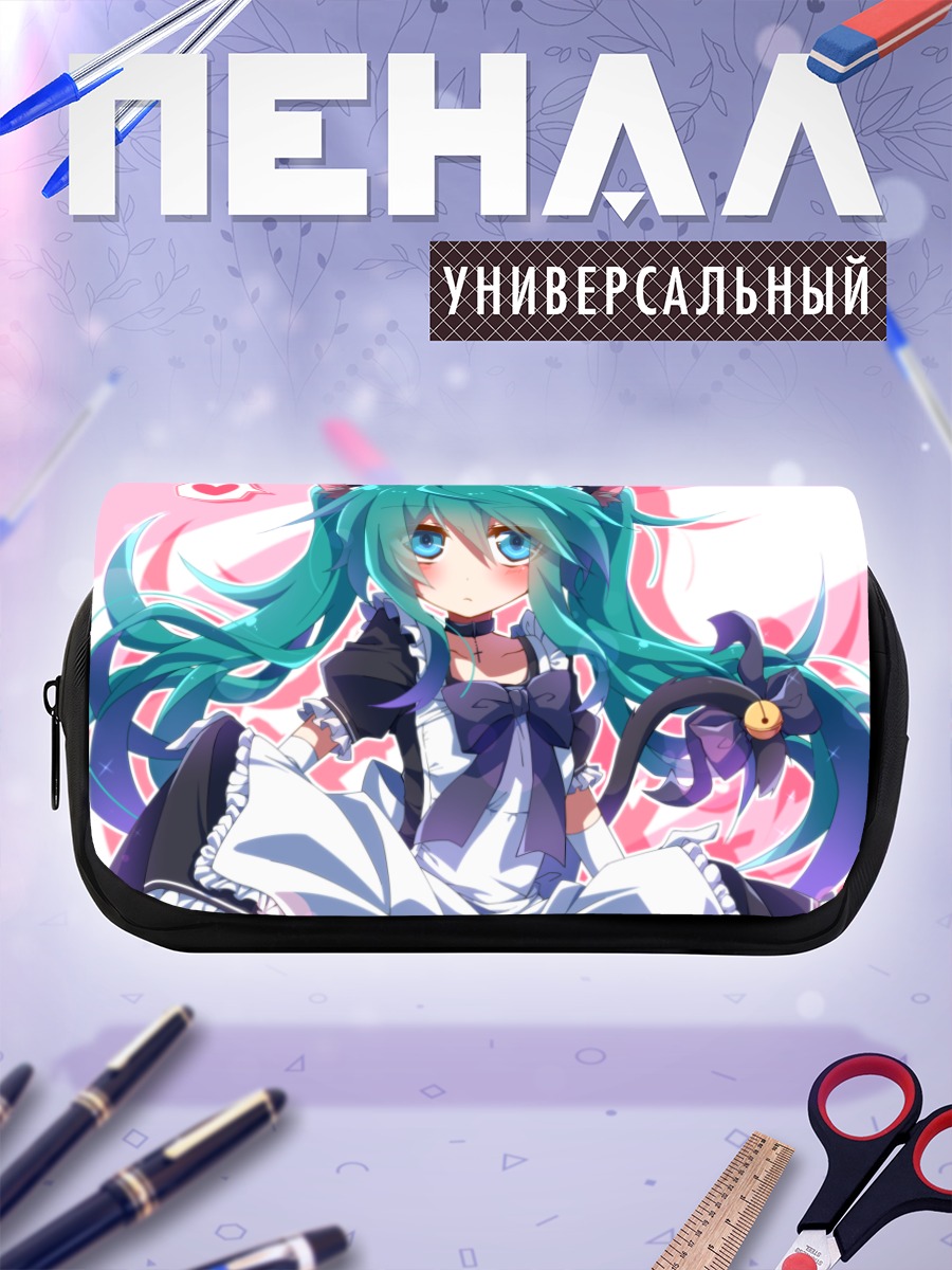 Пенал-косметичка Мику Хацунэ в платье