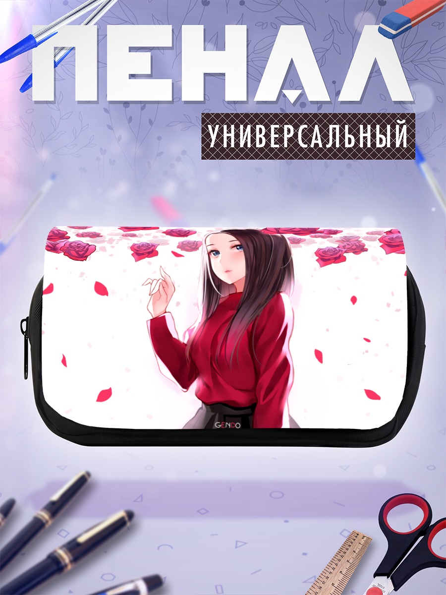 Пенал-косметичка Ли Хи в розах