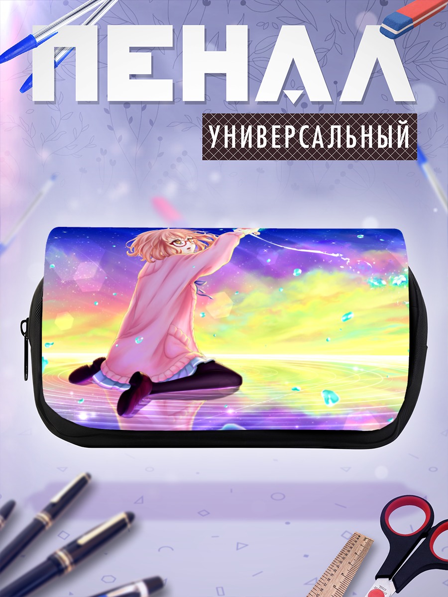 Пенал-косметичка Мирай Курияма с кошкой