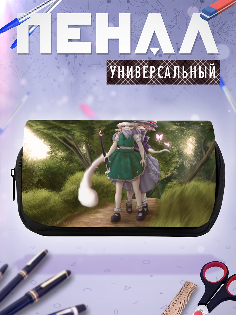 Пенал-косметичка Ёму Конпаку в лесу