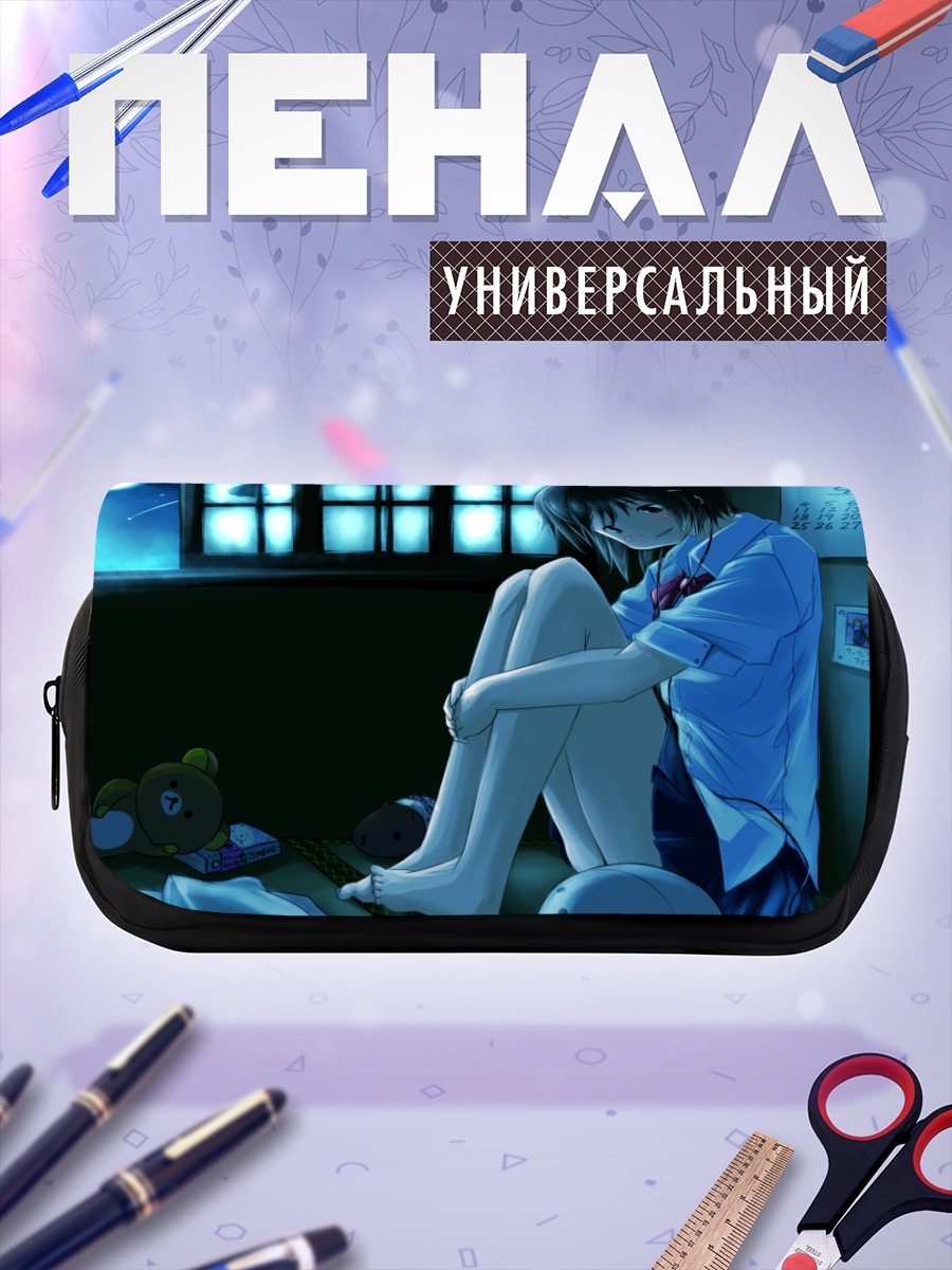 Пенал-косметичка Лэйн Ивакура с мишкой
