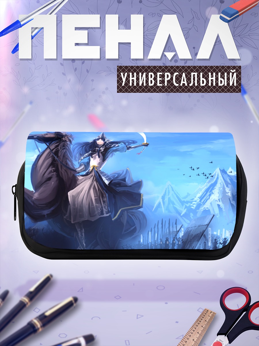 Пенал-косметичка Уэсуги Кэнсин на коне
