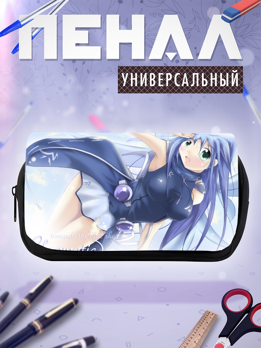 Пенал-косметичка Мику Хацунэ в небе