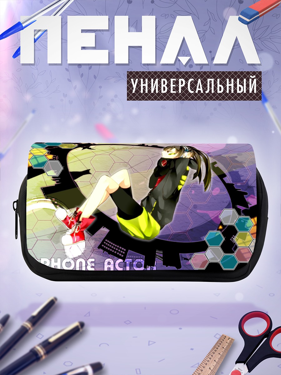 Пенал-косметичка Таканэ Эномото в наушниках