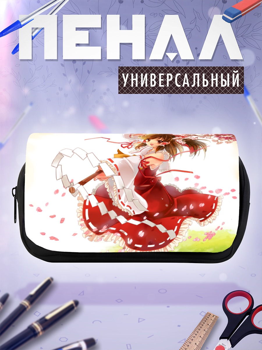 Пенал-косметичка Рейму Хакурей в сакуре