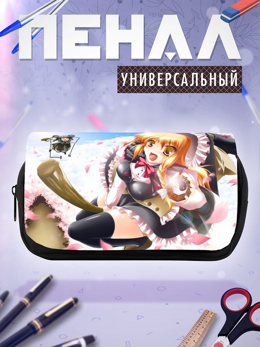 Пенал-косметичка Мариса Кирисаме в лепестках