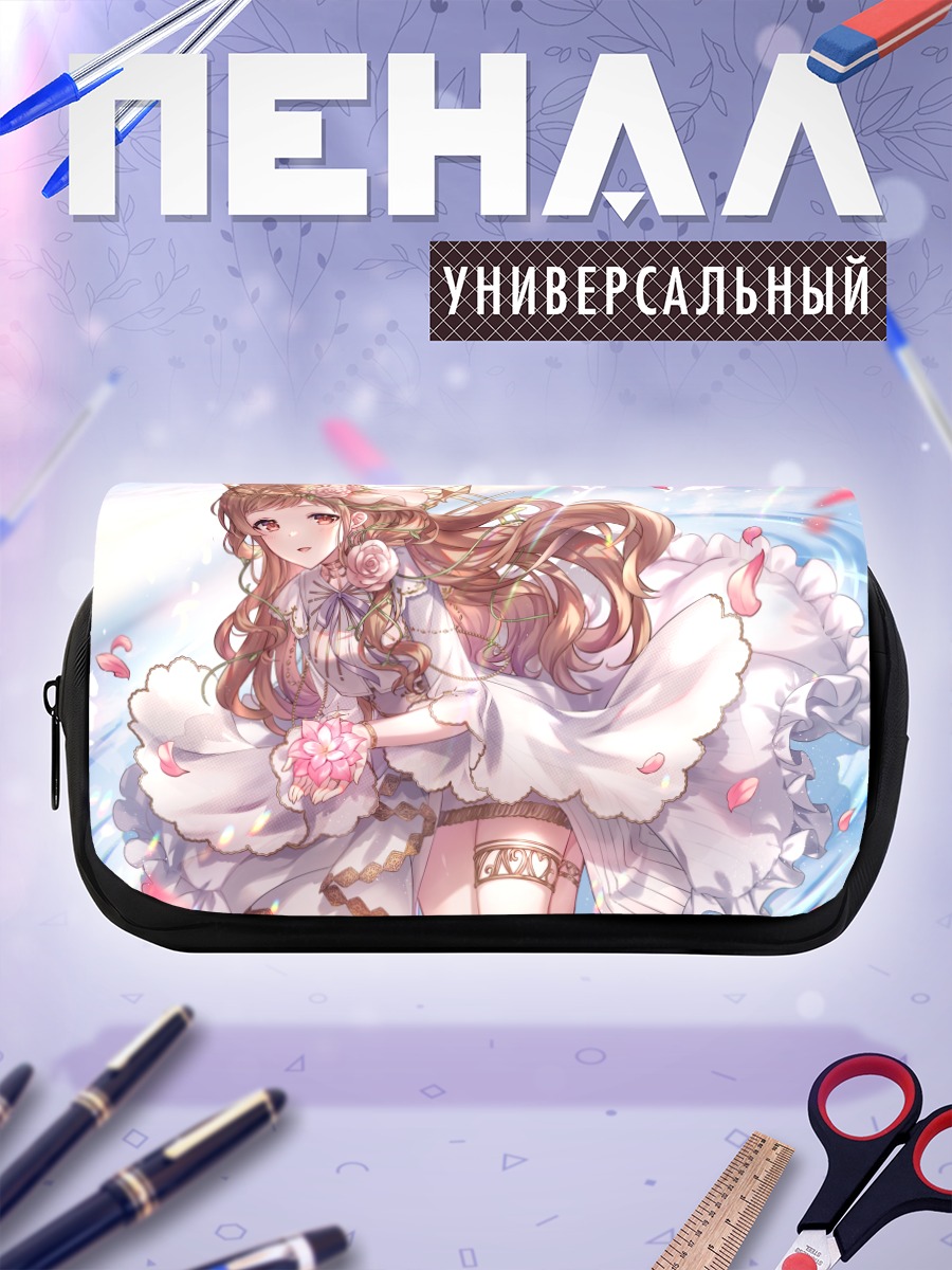Пенал-косметичка Мано Сакураги в цветах