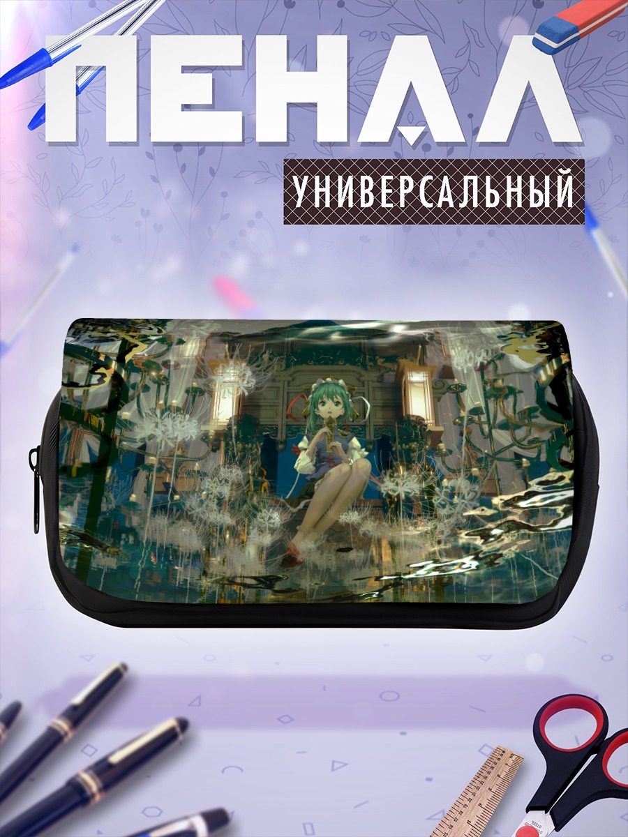 Пенал-косметичка Шики Эйки в цветах
