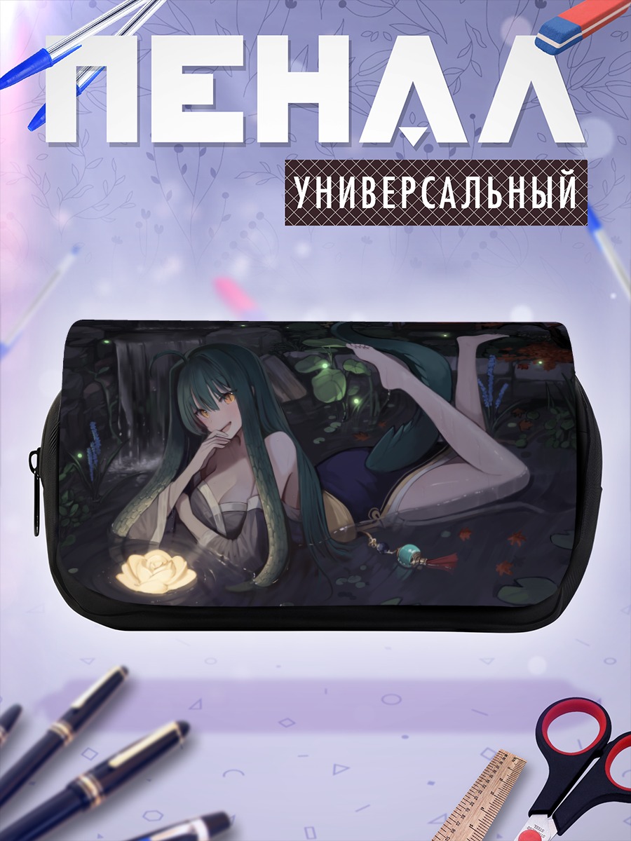 Пенал-косметичка Мику Хацунэ в пруду