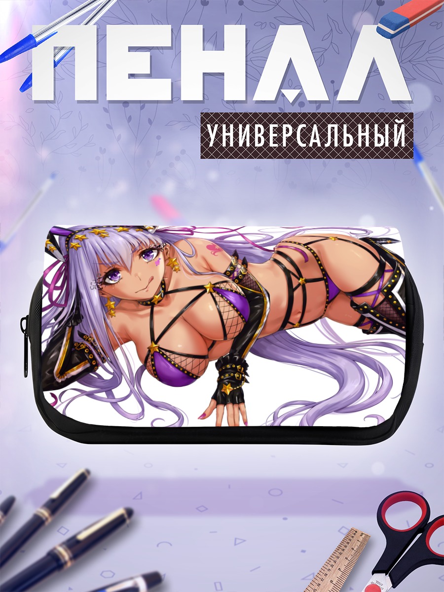 Пенал-косметичка Биби в ремнях
